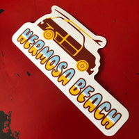 Hermosa Beach Sticker - WOODIE