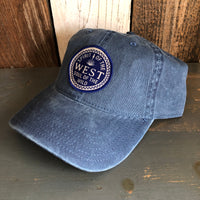 SPIRIT OF THE WEST - SOUL OF THE WILD - 6 Panel Low Profile Style Dad Hat with Velcro Closure - Faded Navy