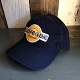 Hermosa Beach HIGH HEAT - 5 Panel Low Profile Style Dad Hat with Velcro Closure - Navy
