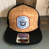 Smokey Bear...Prevent Wildfires Premium Cork Trucker Hat (Black)