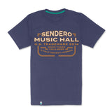 Music Hall Tee - Cobalt