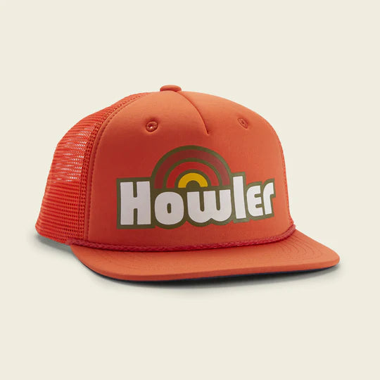 Howler Rainbow Snapback : Orange