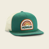 Howler Rainbow Patch Snapback : Green