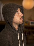 Whale Patch Pullover - Faded Black