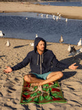 Garden of Eden Towel - Green Multi