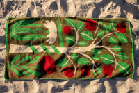 Garden of Eden Towel - Green Multi