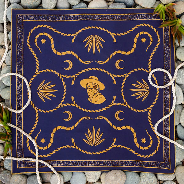 "HERITAGE" (SPECIAL EDITION - BLUE) ✷ Bandits Bandanas