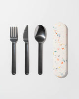 Porter Utensil Set - Cream Terrazzo