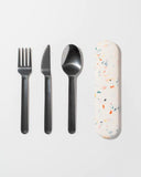 Porter Utensil Set - Cream Terrazzo