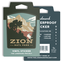 Zion National Park Sticker