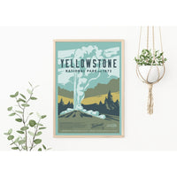 Yellowstone National Park - 12x16 Poster