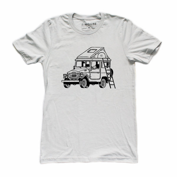 Summer Cruiser Tee - Heather Silver