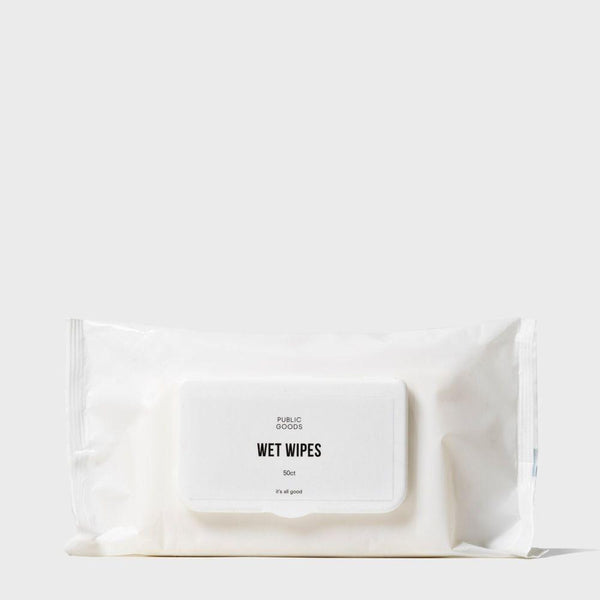 Bamboo Wet Wipes - 50 count