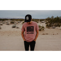 Travel West Tee - Mauve
