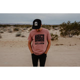 Travel West Tee - Mauve