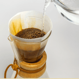 CHEMEX® ☕️  BONDED FILTERS UNFOLDED HALF MOON (White)