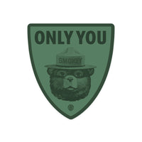 ONLY YOU :: Smokey Bear - Die-cut Sticker