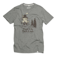 Woodsy Owl :: Pack It In, Pack It Out - Unisex T-shirt