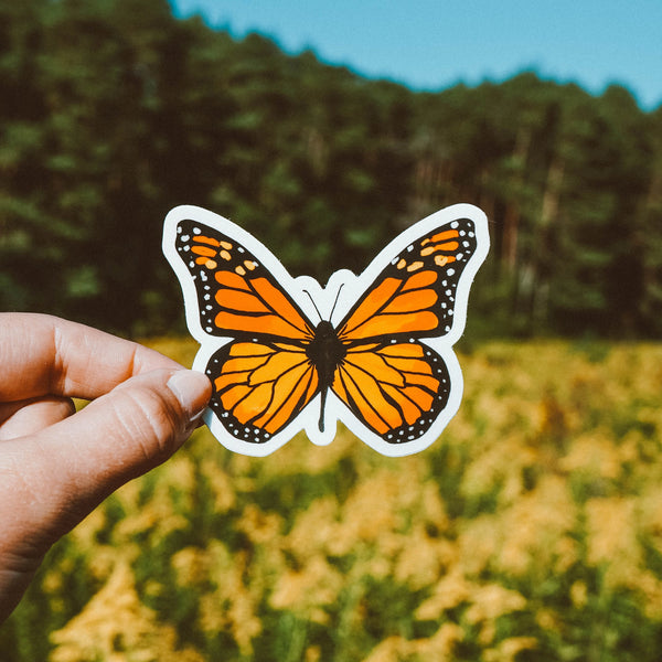 Monarch Butterfly Sticker 🦋