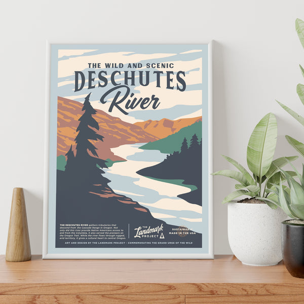 Georgia Rivers Posters Deschutes River - 12x16 Poster – Wicked+