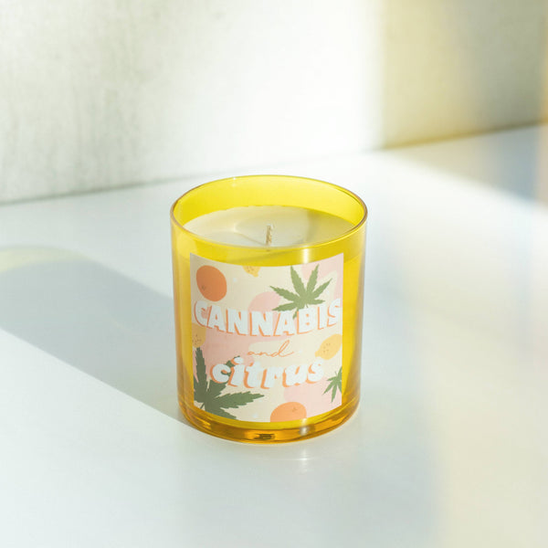 Cannabis  + Citrus Candle