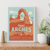 Arches National Park - 12x16 Poster