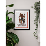 Babes in the Forest - 12x16 Poster