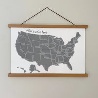 Magnetic Teak Wood Hanging - 17" and 19"