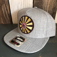Hermosa Beach SUNBEAMS Premium 5-Panel Mid Profile Snapback Hat - Grey