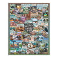 Protect Our National Parks - Collage 1000 Piece Puzzle