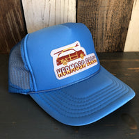 Hermosa Beach WOODIE Trucker Hat - Col. Blue