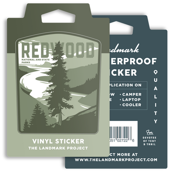 Redwood Sticker