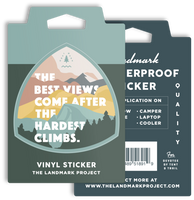 Hardest Climb Sticker