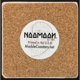 Hermosa Beach Retro Sunrise Coaster