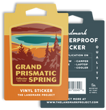 Grand Prismatic Spring Sticker