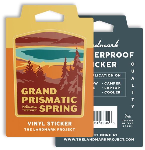 Grand Prismatic Spring Sticker