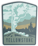 Yellowstone National Park Sticker