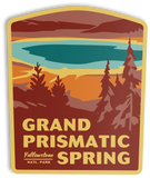Grand Prismatic Spring Sticker
