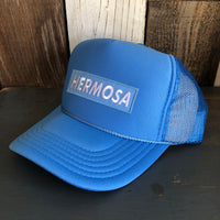 Hermosa Beach SUPREME HERMOSA (patch center) Trucker Hat - Col. Blue