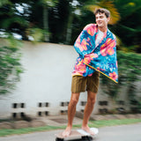 The Everywhere Towel - Blue Hawaii (The Shammy Towel)
